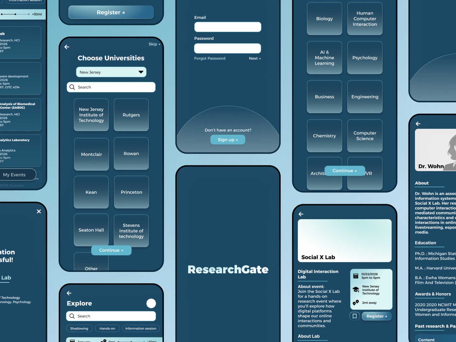 ResearchGate mockup — full spread